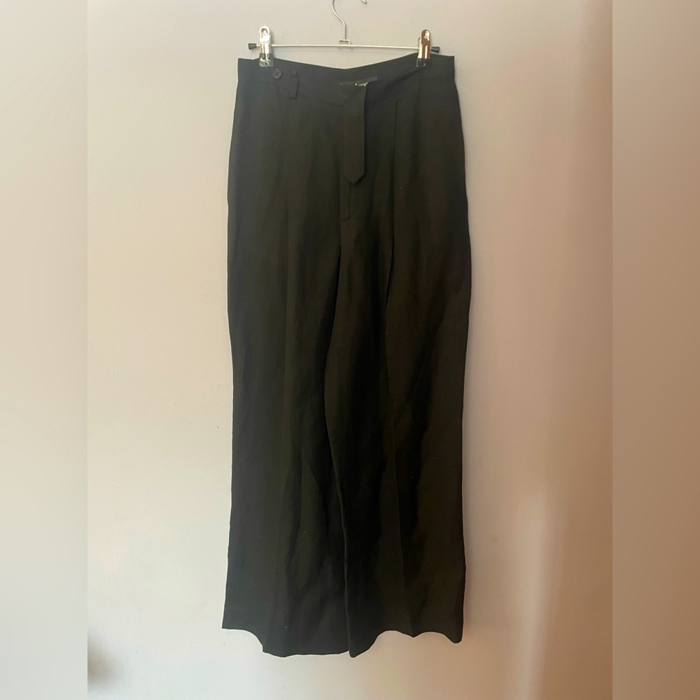 Ralph Lauren black wide leg pants, EUC